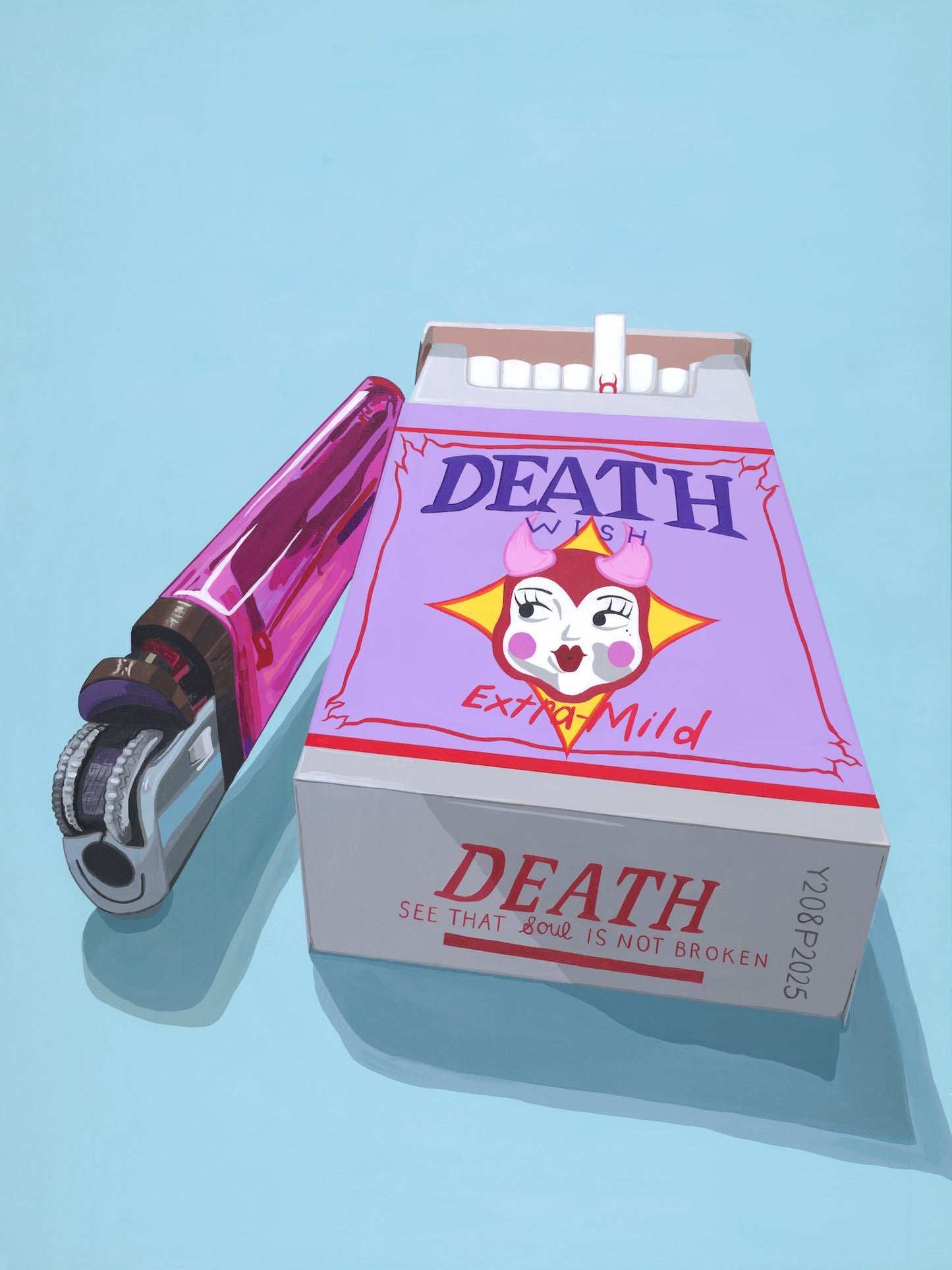 Death Wish Cigarettes- Art Print